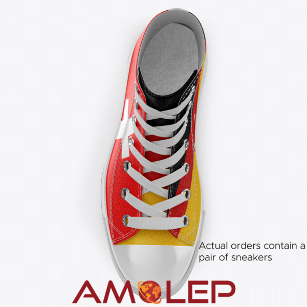 Split Dual Citizen Women's White Sole High Top Canvas Shoes